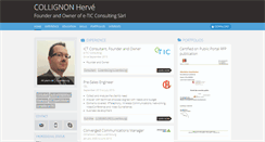 Desktop Screenshot of collignon-herve.com